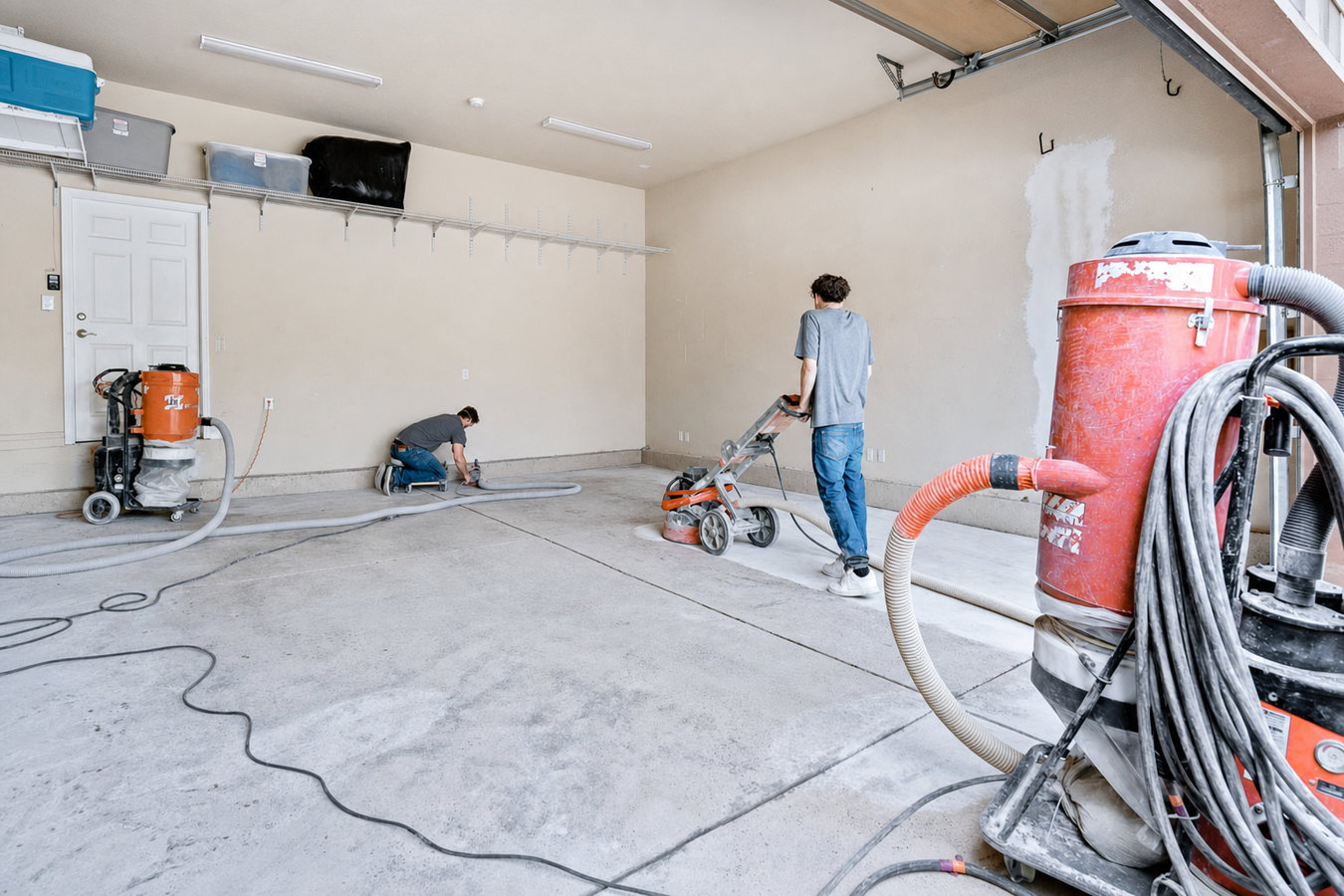 Concrete Floor Stripping & Removal